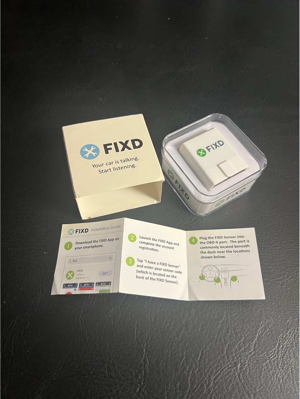 FIXD OBD2 Professional Bluetooth Scan Tool & Code Reader for iPhone and Android